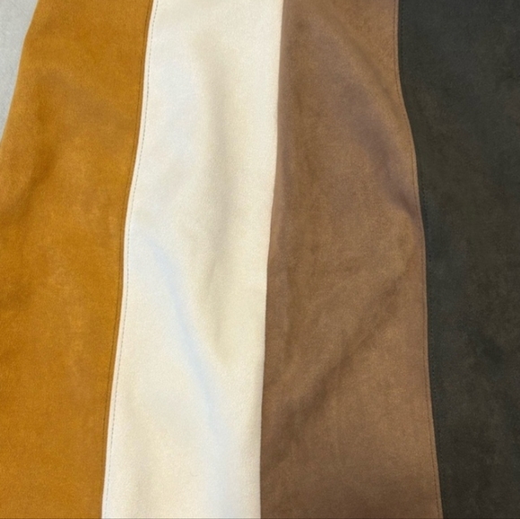 Abbeline Faux Suede Mini Skirt - Picture 9 of 10